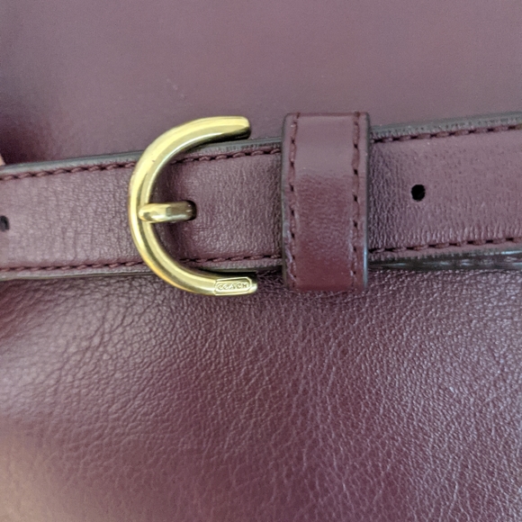 ✨COACH✨Burgundy Satchel - Picture 10 of 11
